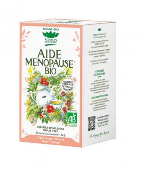 Romon Nature - Tisane Aide Ménopause bio - 20 sachets