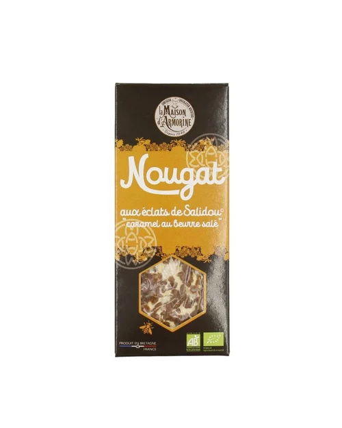 Nougat aux éclats de Salidou Maison Armorine - 80 g