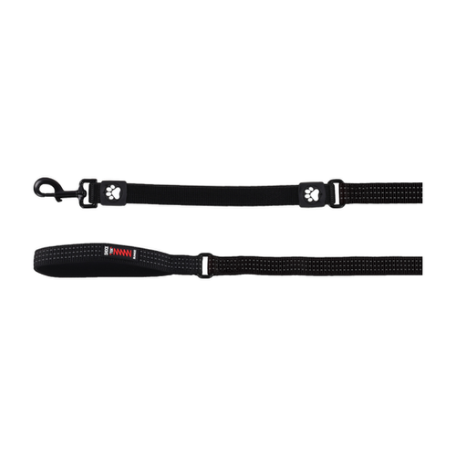LAISSE ZORBA NO SHOCK FLAMINGO® - NOIR - 130CM
