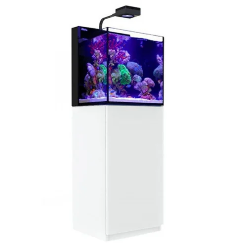 Aquarium marin Cube G2 Nano + meuble blanc, RED SEA AQUARIUM - modèle Max