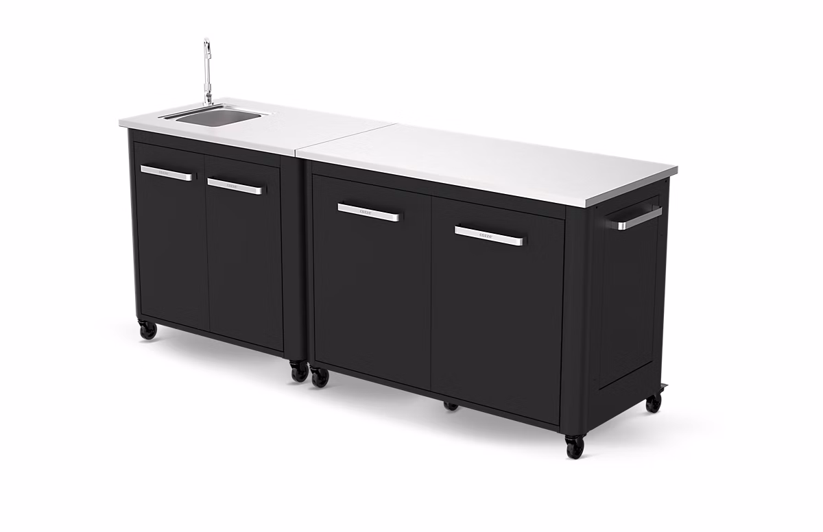 Cuisine extérieure modules 120 cm + évier 90 cm Cozze – Réf. SMVXOSCGW2003604304