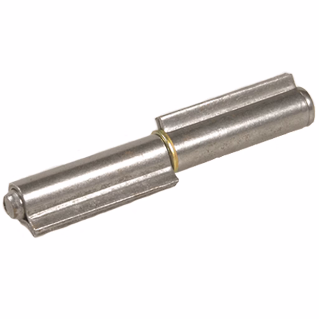 Charnière de 140 mm en acier | profilé en pente – à axe amovible et soudable