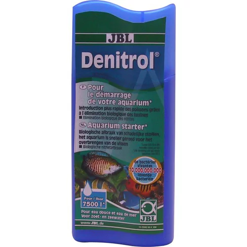 Bactéries pour aquarium Denitrol. Le flacon de 100 ml