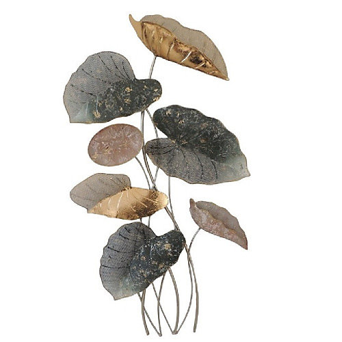 Décoration murale et accessoires déco – Décoration Murale Fleurs mordorées en métal Beaux Arts