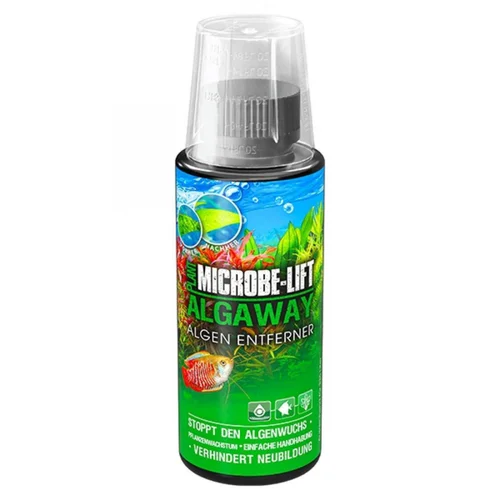 Algicide microbe-lift efficace, sans danger pour les poissons, ARKA - modèle Algaway - 118ml