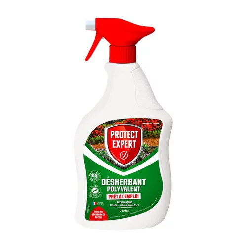Désherbant polyvalent prêt à l'emploi Protect Expert - 750 ml
