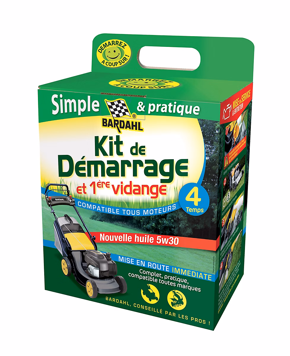 Outil motorisé de jardin – Kit de démarrage universel 4T Bardahl