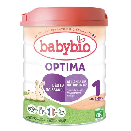 BABYBIO Optima 1 de 0 à 6 mois – 800 gr