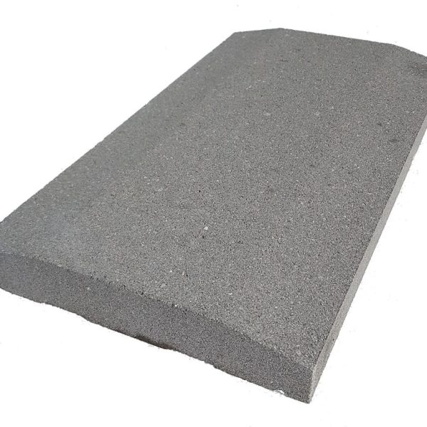 Couvre mur gris 28 × 50 × 5 cm en Béton