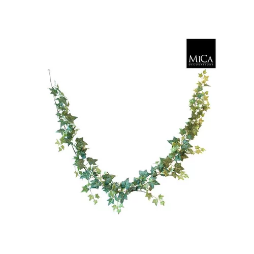 Guirlande de lierre artificiel Jamaica vert en pot H 180 x Ø 15 cm