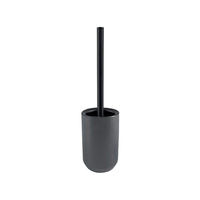 Accessoire WC – Brosse Wc avec support Céramique Jaro Gris Noir Spirella