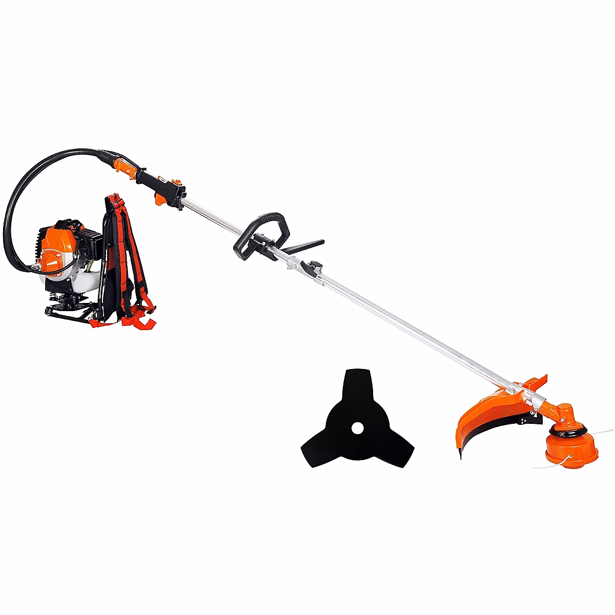 Débroussailleuse à dos thermique – 52 cm3, 3 CV, GT GARDEN