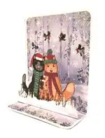 Carte double Mini 3D aux Éditions Pictura - 10 x 12 cm