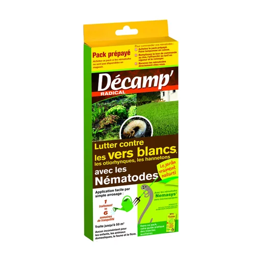 Nématodes contre vers blancs 50 m²
