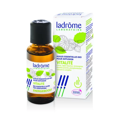Synergies huiles essentielles bio vitalité. Le flacon de 10 ml
