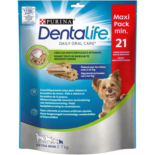 Snack à mâcher Dentalife Extra small pour très petit chien 207 g