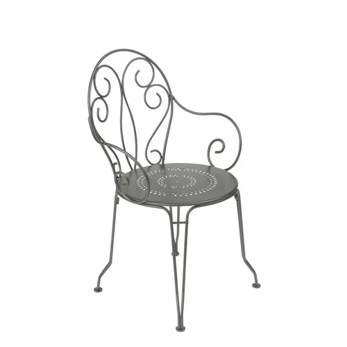 Fauteuil en acier coloris romarin Montmartre Fermob - 87 cm