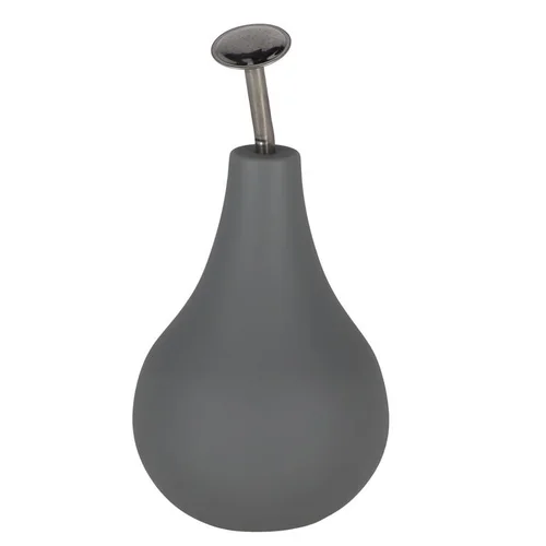 Pulvérisateur forme poire gris taille L - Ø 10,3 x H 20,7 cm