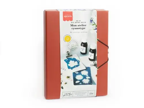 Kit DIY Mon atelier cyanotype La Petite Épicerie - 21 x 3 x 18 cm