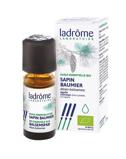 Huile essentielle sapin baumier. Le flacon de 10 ml