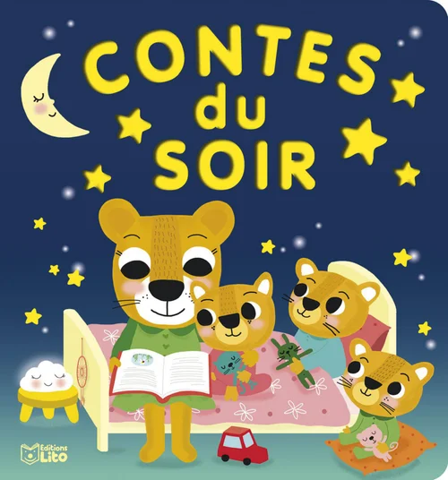 Livre "Contes du soir - Tome 4" aux Éditions Lito collection Les albums