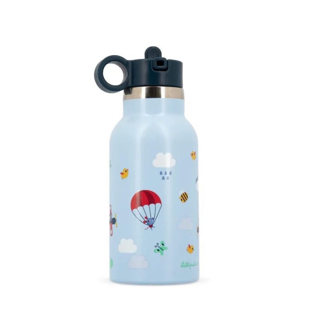 LILLIPUTIENS Gourde isotherme Cherche et trouve Jules le chien - 350 ml