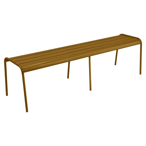 Banc Monceau coloris marron en acier Fermob - 160 x 77 cm