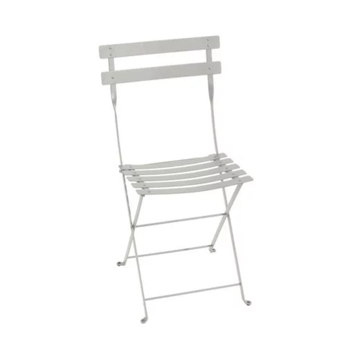 Chaise pliante Bistro gris argile 38 x 40 x 82 cm
