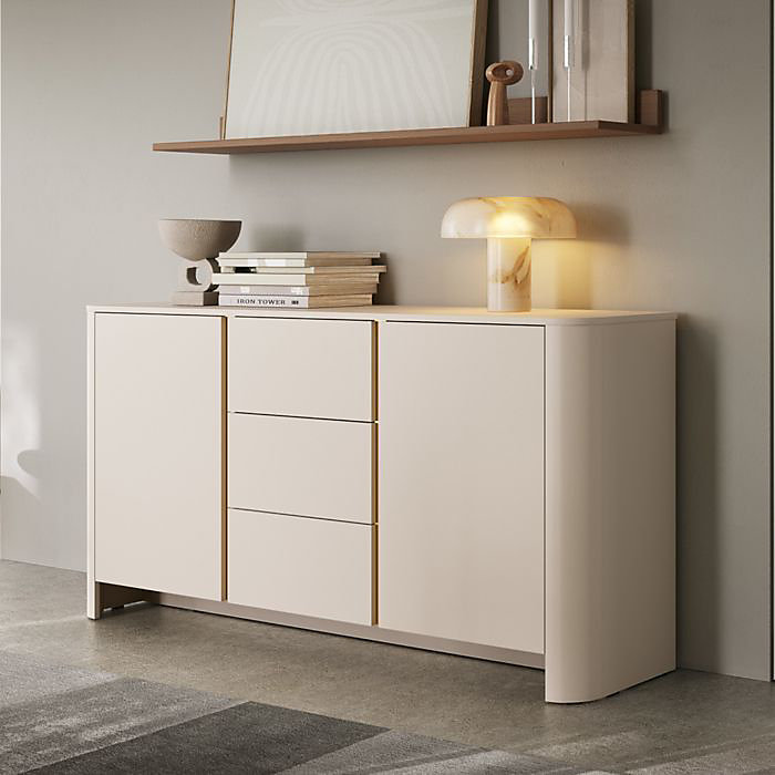 Buffet Komodee AMOS KOM2 Corps arrondi Cachemire Cachemire 39 × 168 × 84 cm