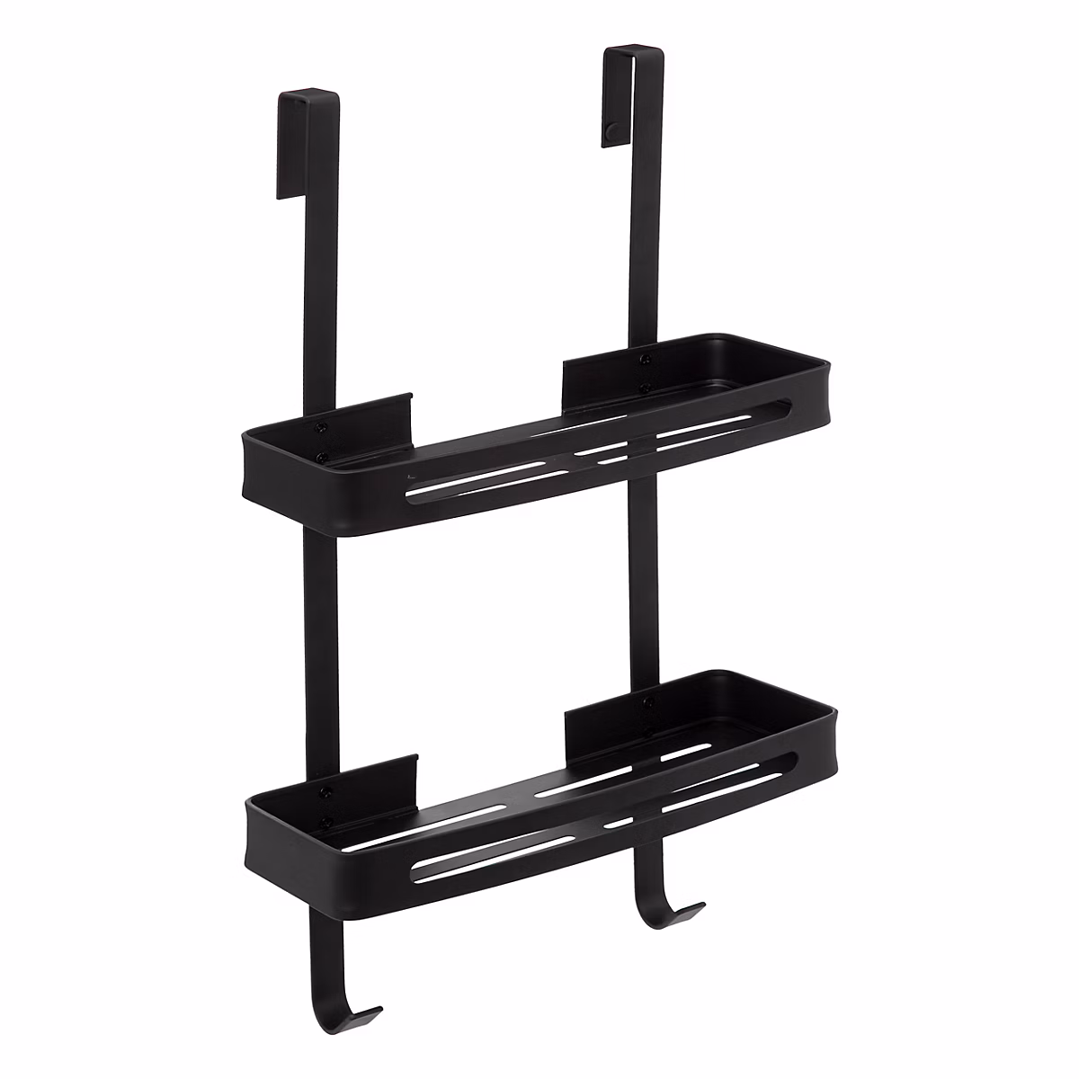 Étagère de douche à suspendre 2 niveaux l.32 – 5 x H.60 x P.16, 5Five Simply Smart Blackalu