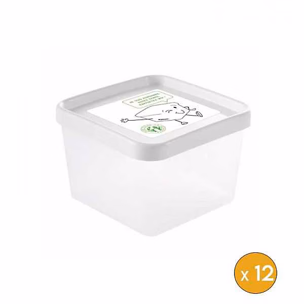 12 Boites Hermétiques Alimentaires Professionnelles 600 ml – Réf. HRMIAVFHD6434163919