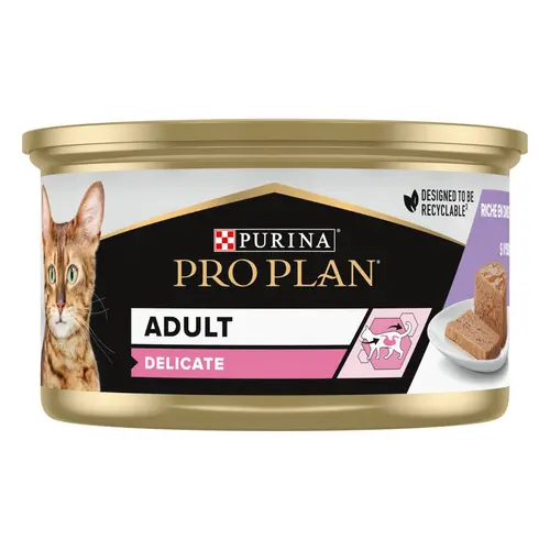 Pâtée pour chat adulte digestion délicate Purina Pro Plan - 85 g