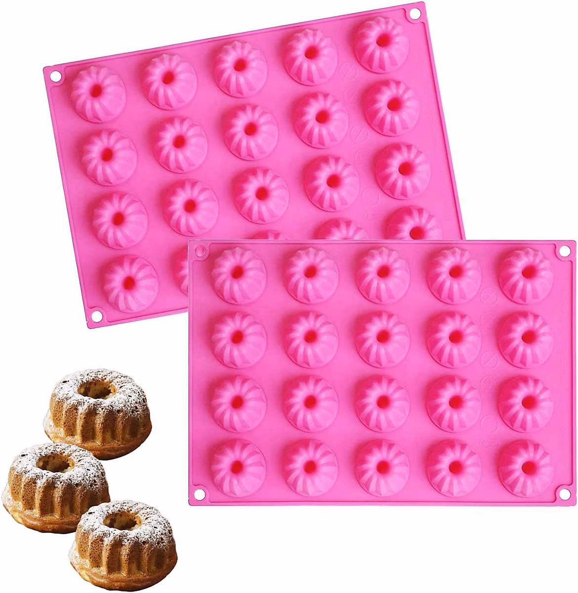 Pâtisserie – 2 Moule a Kouglof Réutilisable