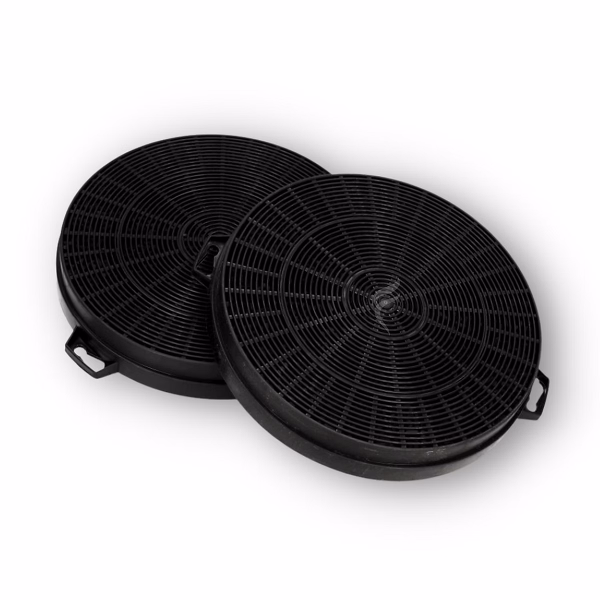 2 Filtres à Charbon pour Hotte Whirlpool – Type B210, CHF210/1, Diamètre : 210 mm