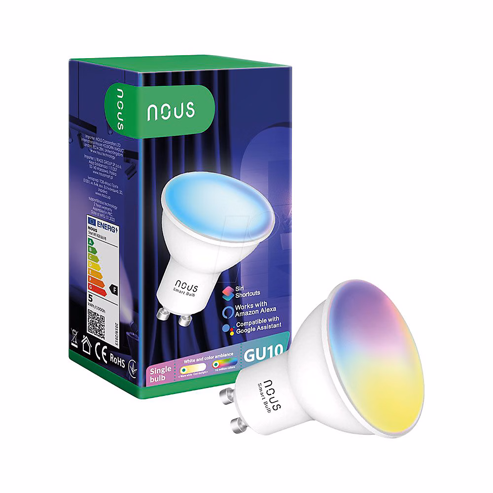 Ampoule Gu10 Intelligente Rgb Wifi Tuya | Nous – p8