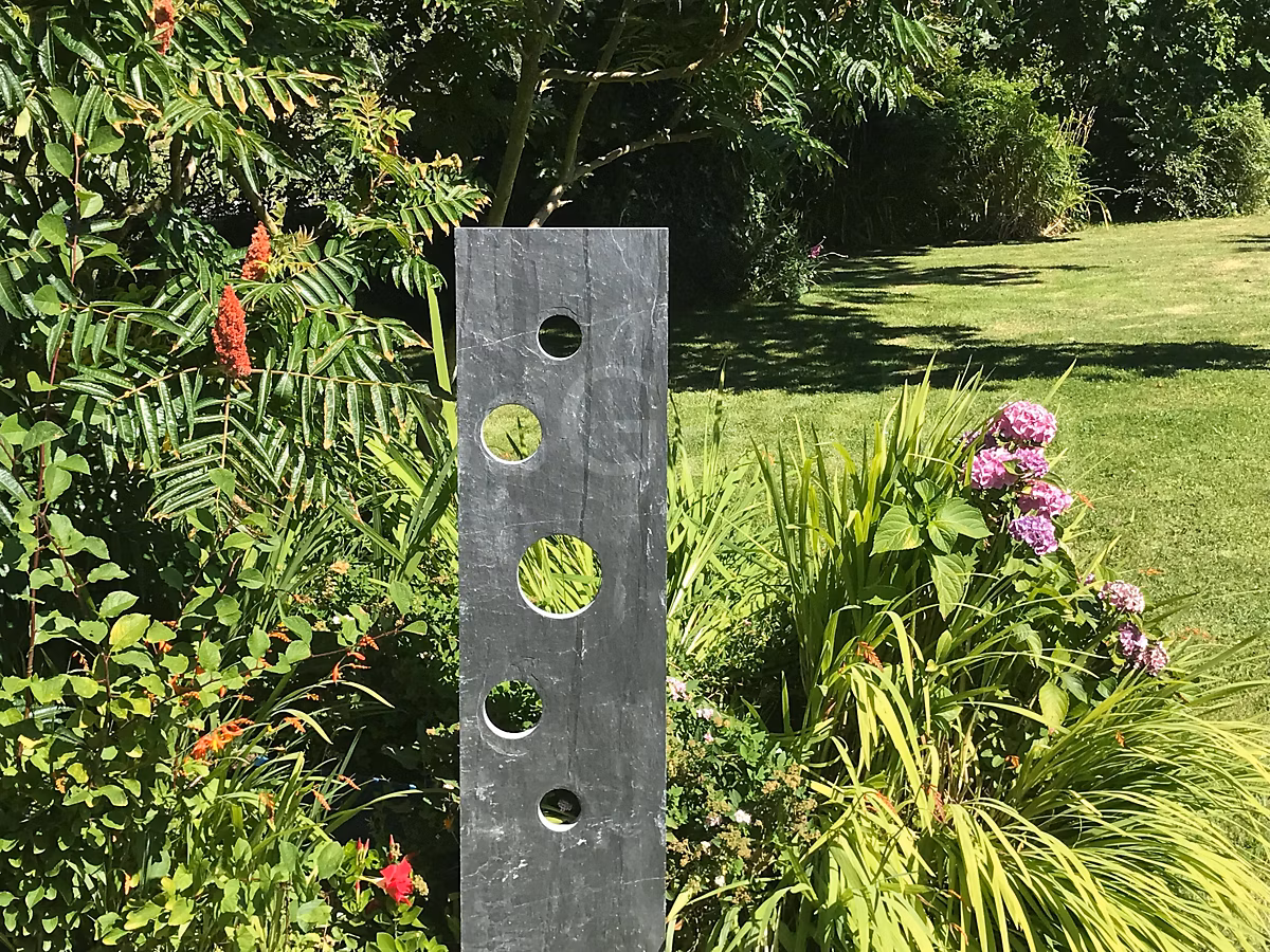 ClassGarden – TOTEM ARDOISE 120 cm, BULLES