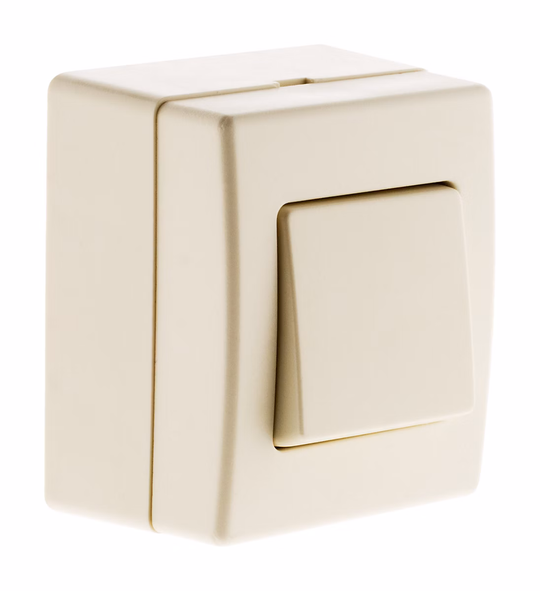 Bouton poussoir 10A saillie – blanc, Beijing, Zenitech