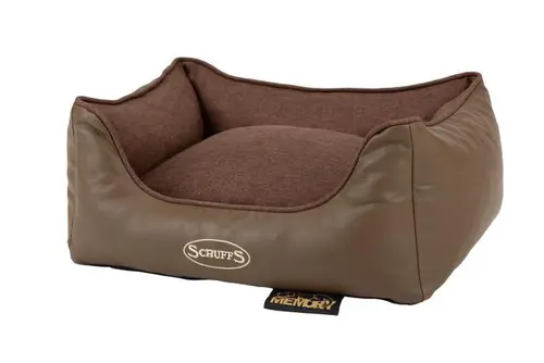 Corbeille à mémoire de forme pour chien et chat Hilton Scruffs – Taille S