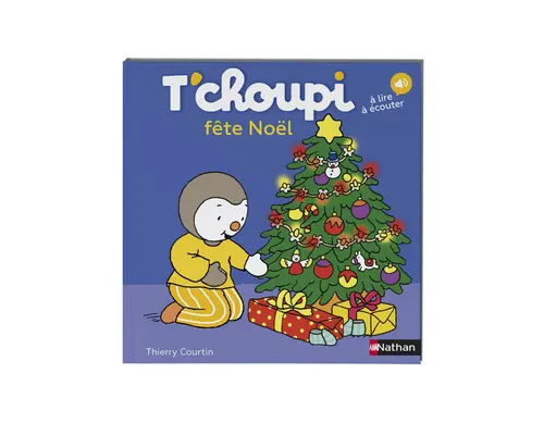 Livre "T’choupi fête Noël" aux Éditions Nathan