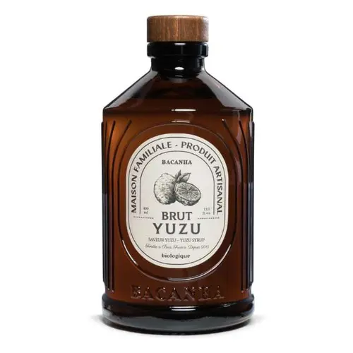 Sirop de yuzu brut bio Bacanha - 400 ml