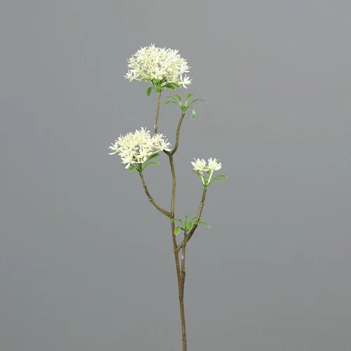 Branche artificielle de Bouvardia crème - 54 cm