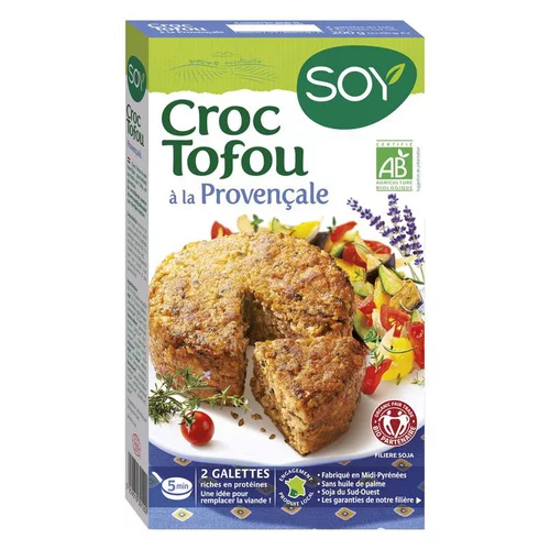 Croque tofou à la provençale bio 200 g