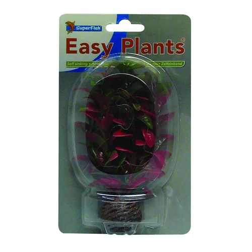 Plante artificielle aquarium rotala rouge, SUPERFISH Easy Plants - Taille standard