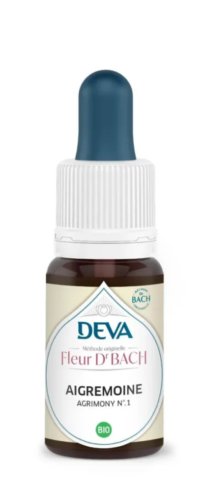 Complément alimentaire fleur de Bach aigremoine bio Deva - 15 ml
