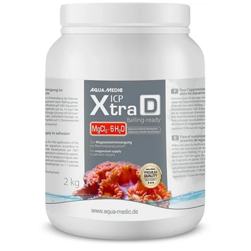 ICP Xtra-D, additif enrichi en magnésium pour aquarium d'eau de mer, AQUA MEDIC - 2kg