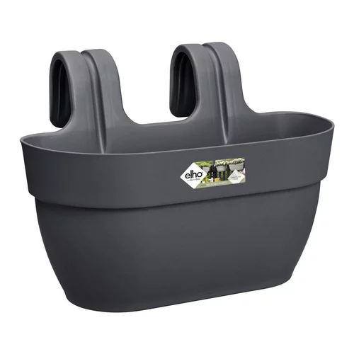 Balconnière Vibia Campana easy hanger medium anthracite Elho - 36 x 24,1 cm