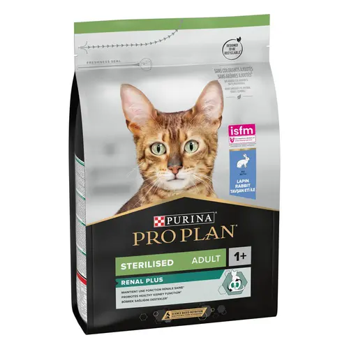 Croquette pour chat adulte stérilisé au lapin Pro Plan - 3 kg