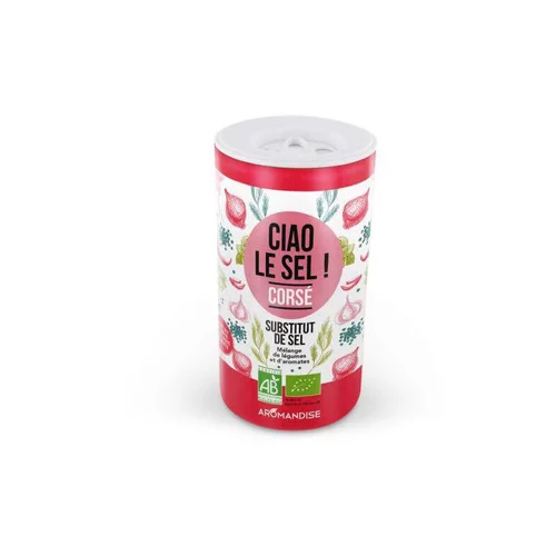 Ciao le sel corsé bio en tube de 70 g