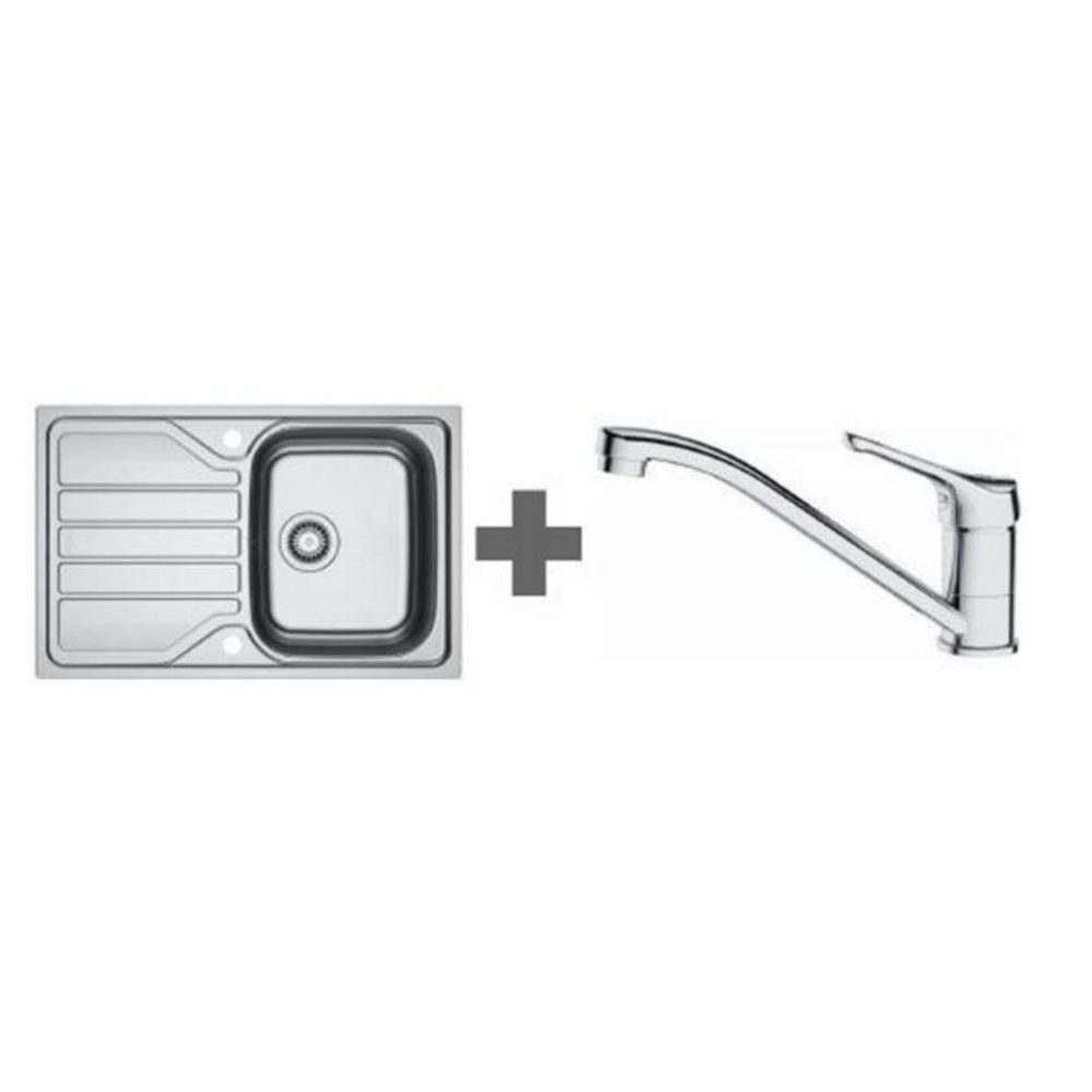 franke Pack évier inox + mitigeur chromé - 464467