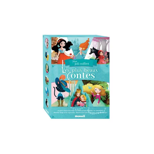 Le livre " Mon joli coffret - les plus beaux contes " aux Éditions Hemma